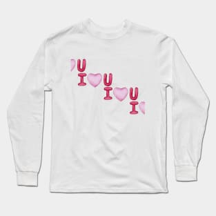 I Love You Long Sleeve T-Shirt